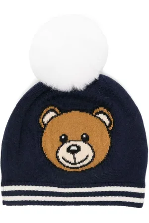 Moschino Mütze mit Logo-Intarsie