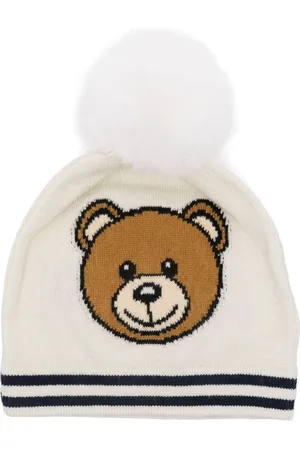 Moschino Mütze mit Logo-Intarsie