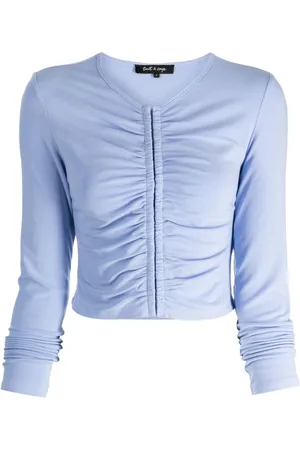 tout a coup Gerüschter Cropped-Cardigan