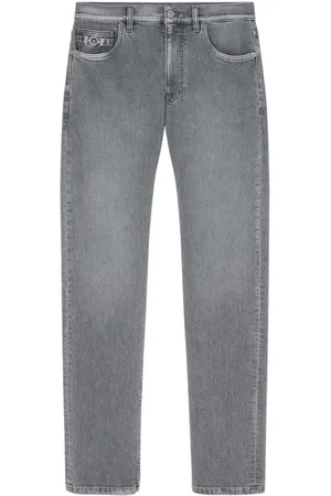 VERSACE Tief sitzende Slim-Fit-Jeans