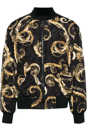 VERSACE Wendbare Bomberjacke mit Futter