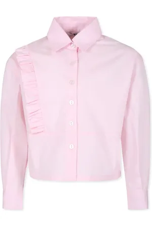 Msgm Hemd mit Rüschendetail
