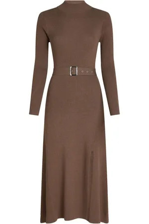 Karl Lagerfeld Geripptes Strickkleid