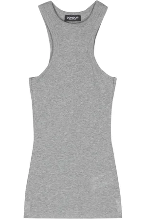 Dondup Geripptes Jersey-Tanktop