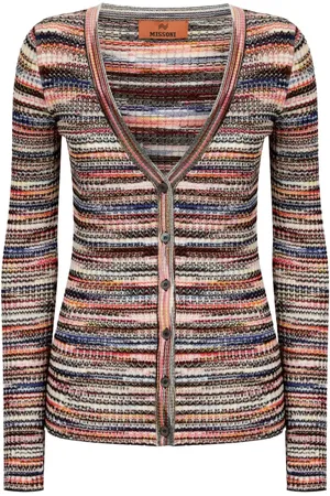 Missoni Gestreifter Cardigan