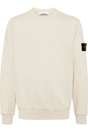 Stone Island Sweatshirt mit Kompass-Patch