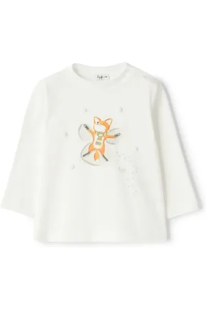 Il gufo T-Shirt mit Print