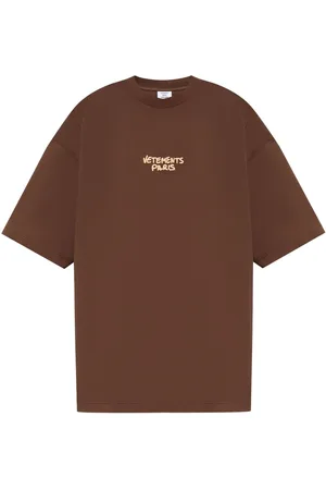 Vetements T-Shirt mit Logo-Print