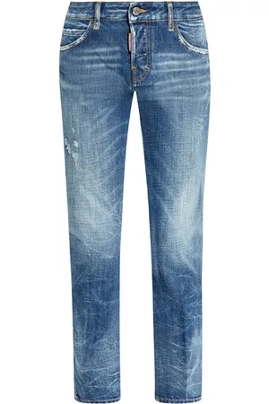 Dsquared2 Ausgeblichene Tapered-Jeans