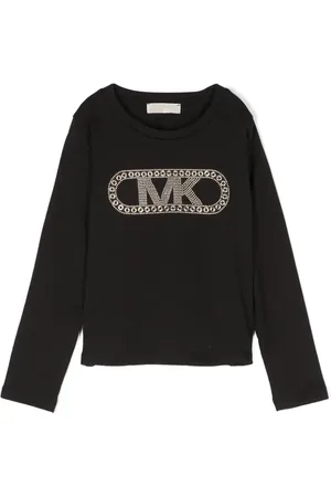 Michael Kors T-Shirt mit Logo-Applikation