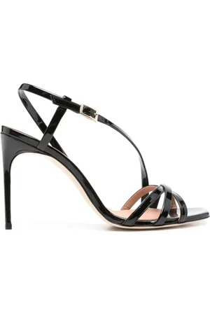 Serafini Sandalen aus Lackleder 100mm