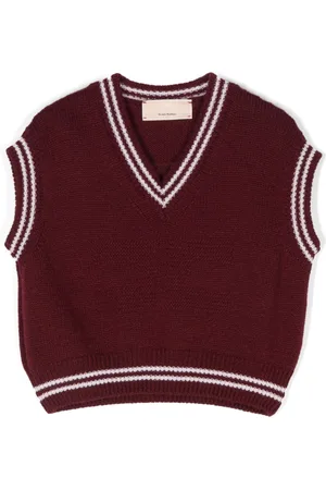 Elisabetta Franchi Pullunder mit Logo-Jacquard