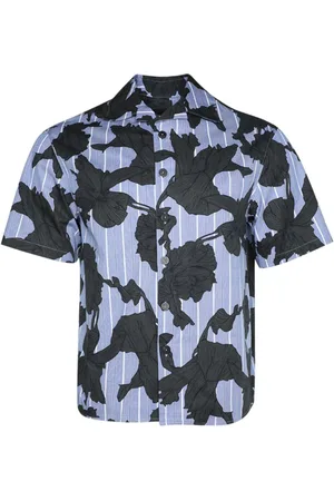Neil Barrett Hemd mit Bold Flowers-Print