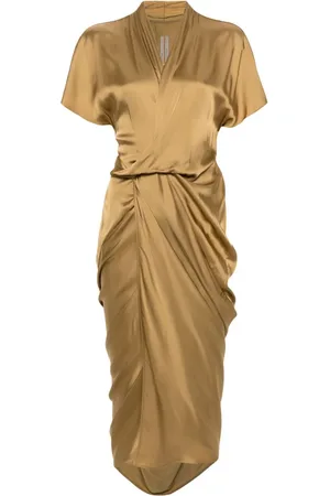 Rick Owens Gewickeltes Midikleid