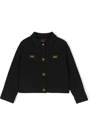 VERSACE Jacke mit Medusa Head-Knöpfen