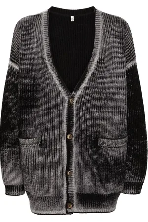 R13 Cardigan im Used-Look