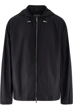Salvatore Ferragamo Regenjacke aus Gancini-Jacquard