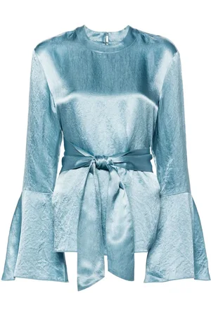 Nanushka Ilon Bluse mit Gürtel