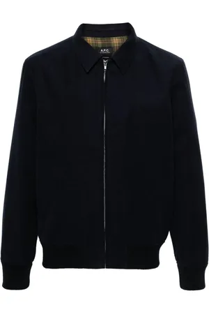 A.P.C. Bomberjacke mit Logo-Stickerei