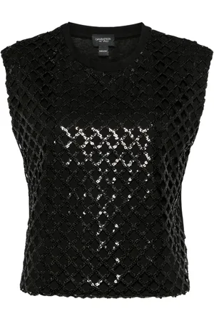Giambattista Valli Tanktop mit Pailletten