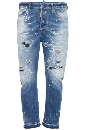 Dsquared2 Gerade Jeans im Distressed-Look