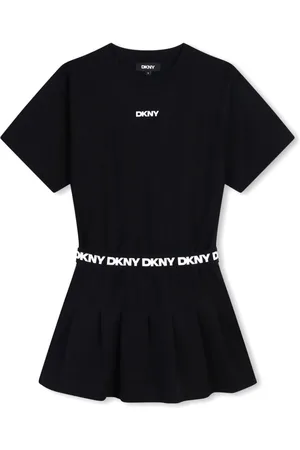 DKNY Kleid mit Logo-Print