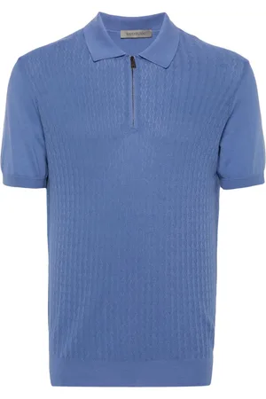 corneliani Poloshirt mit Jacquardmuster