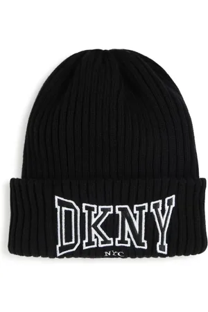 DKNY Beanie mit Logo-Applikation