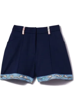 PUCCI Junior Shorts mit Pesci-Besatz
