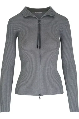 Brunello Cucinelli Cardigan mit Eton-Kragen