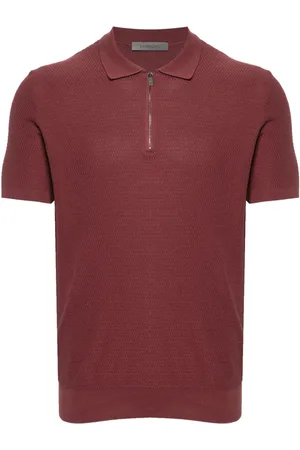 corneliani Poloshirt mit Jacquardmuster
