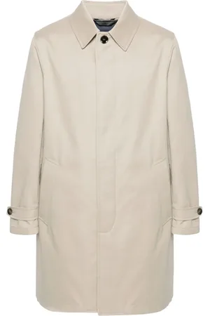 BRIONI Mantel mit Besatzstreifen