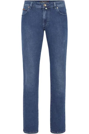 BILLIONAIRE Jeans mit Logo-Patch