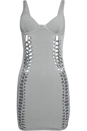 DION LEE Verziertes Minikleid