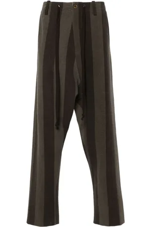 UMA WANG Gestreifte Hose