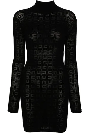 Elisabetta Franchi Minikleid aus Logo-Jacquard