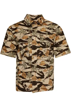 AMIRI Repeat Palm Camp Hemd