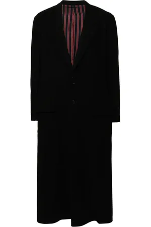 YOHJI YAMAMOTO Klassischer Wollmantel