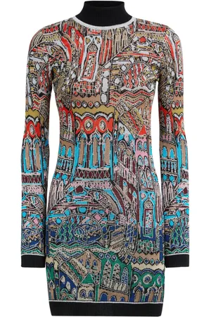 Missoni Minikleid mit Jacquardmuster