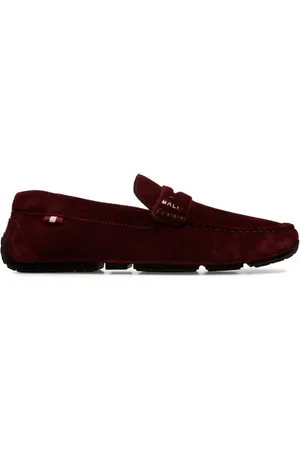 Bally Pilot Driver Loafer aus Wildleder