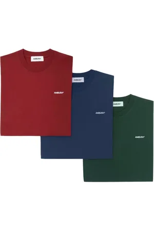 AMBUSH T-Shirts mit Logo-Stickerei (3er-Set)
