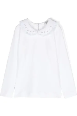 MONNALISA T-Shirt mit Strass-Logo