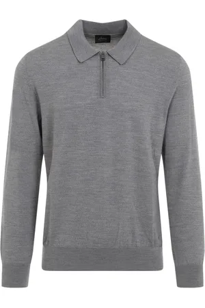 BRIONI Poloshirt mit Reißverschluss