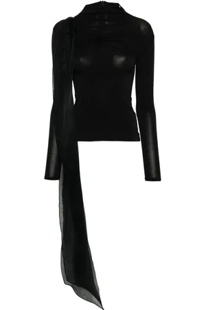 Atu Body Couture Bluse mit Schleifendetail