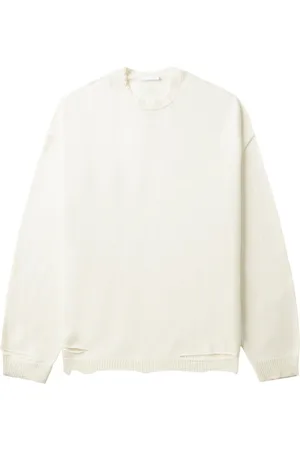 Helmut Lang Pullover im Distressed-Look