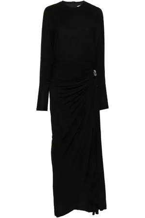 CHRISTOPHER ESBER Helix Maxikleid mit Seitenschlitz