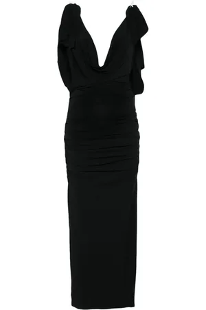 The Attico Gerafftes Maxikleid