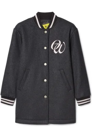 OFF-WHITE Einreihiger Varsity Mantel
