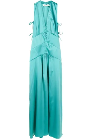 Lethicia Bronstein Tecla Maxikleid aus Satin