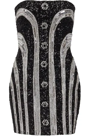 Balmain Minikleid mit Pailletten
